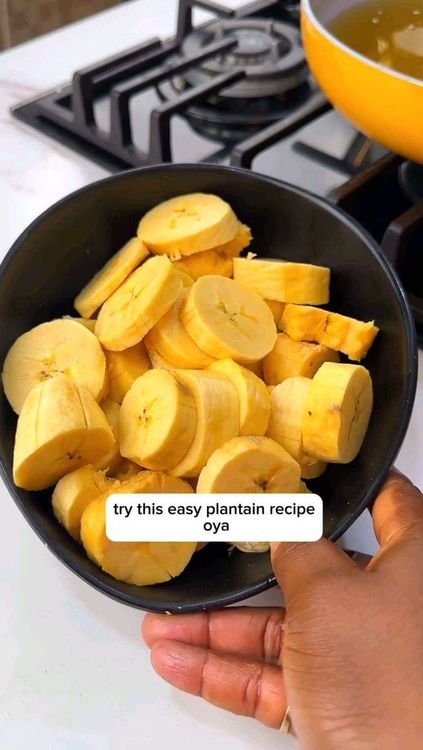 Step 1.3: Peel and cut the plantains into your desired shape