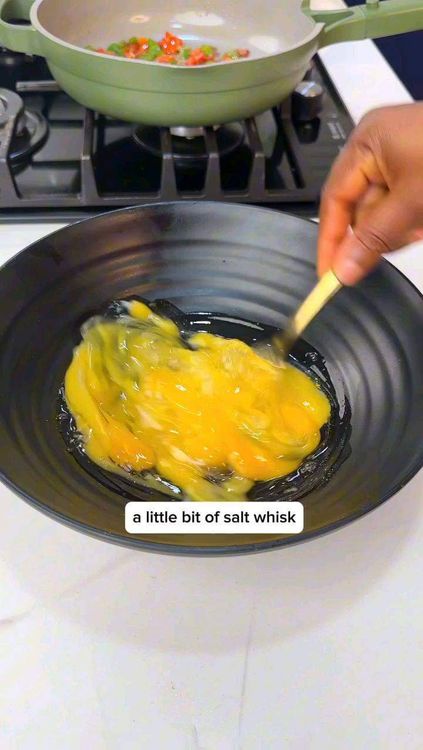 Step 3.1: Whisk the eggs very well