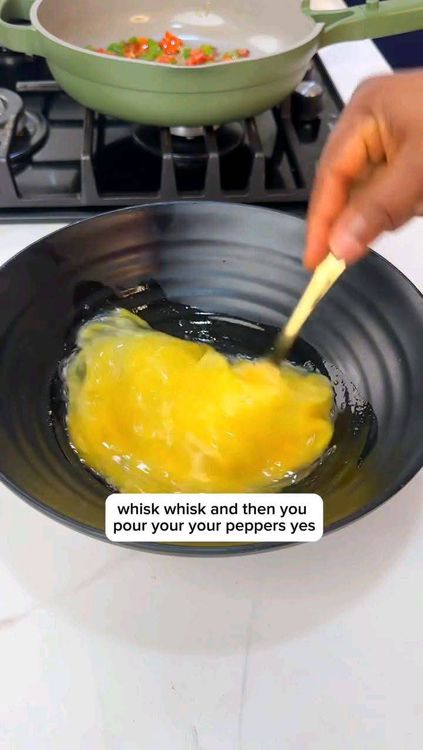 Step 3.2: Whisk the eggs very well