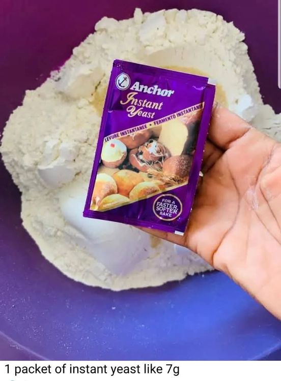 Step 1.2: Using a big bowl, add your flour and all your dry ingredients