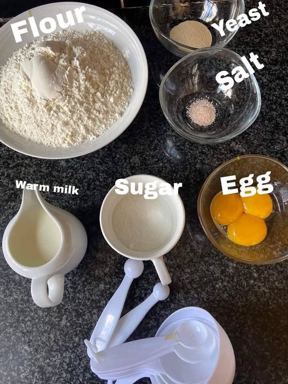 Step 1.2: Sift 3 cups of flour into a bowl