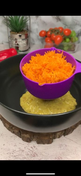 Step 1.4: Add mashed banana, shredded carrot, sugar, milk, melted butter, vanilla, and eggs into a bowl and mix until combined