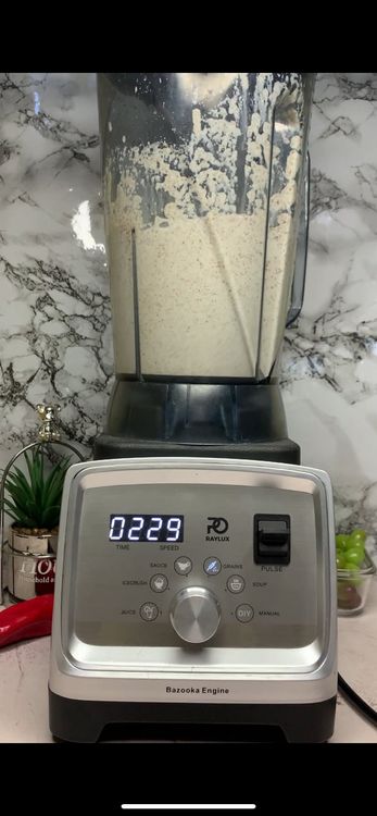 Step 1.3: Wash and blend tigernut and clove with water