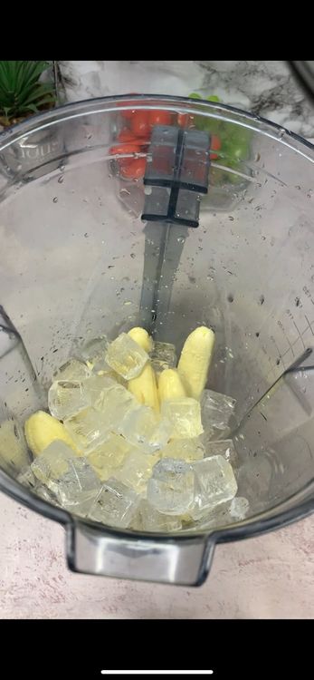 Step 1.4: Pour all the other ingredients into your blender, add enough tigernut milk, and blend until smooth
