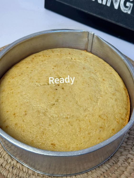 Step 1.1: Bake on low heat until a toothpick inserted in the center comes out clean