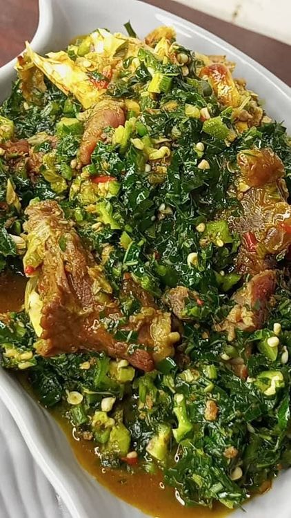 Step 1.2: Open the pot after 30 seconds, stir properly, taste to adjust seasoning, and serve hot with any swallow of choice like fufu or pounded yam
