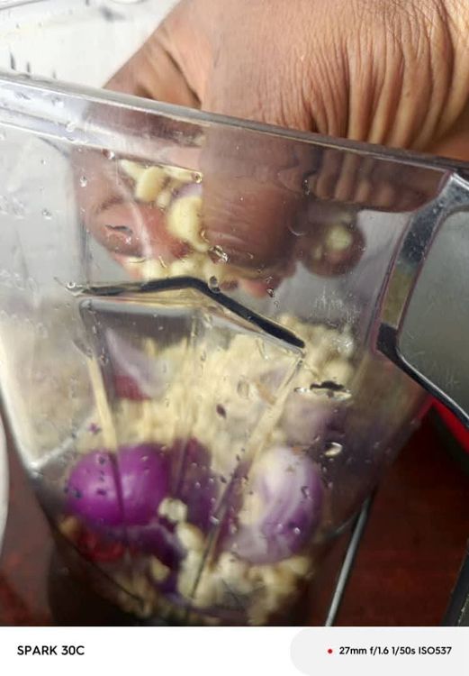 Step 2.2: In a bowl, add the skin-free beans without water