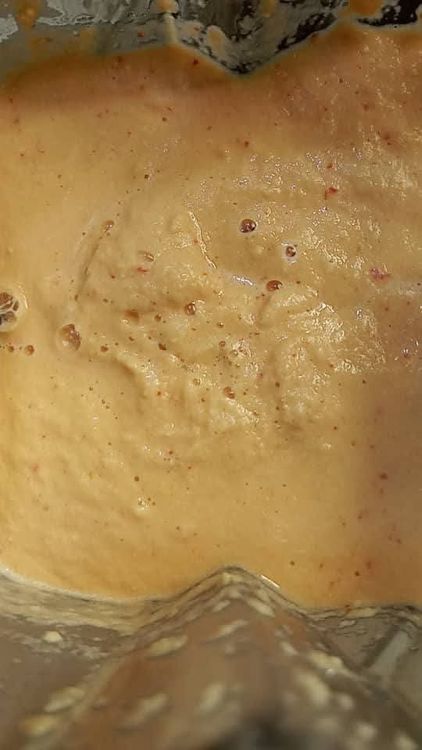 Step 3.2: Pour the blended mixture into a bowl or a traditional mortar