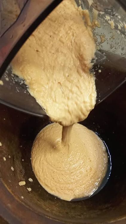 Step 3.3: Pour the blended mixture into a bowl or a traditional mortar