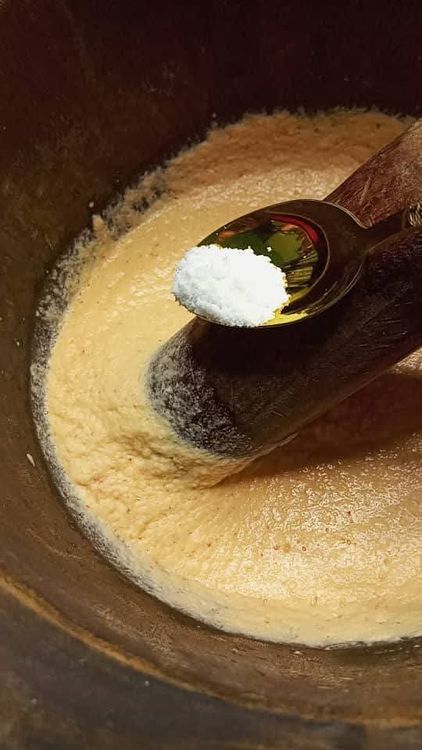 Step 3.1: Pour the blended mixture into a bowl or a traditional mortar
