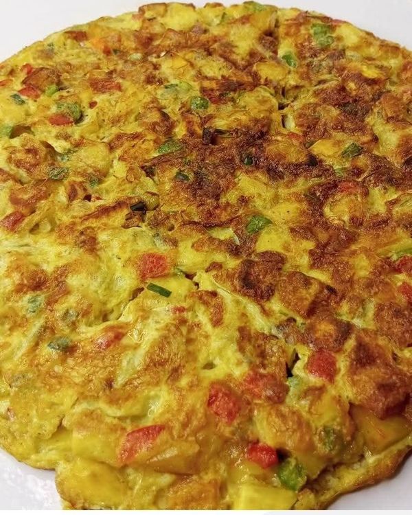 Potato and Plantain Omelette ( Nigerian style) recipe