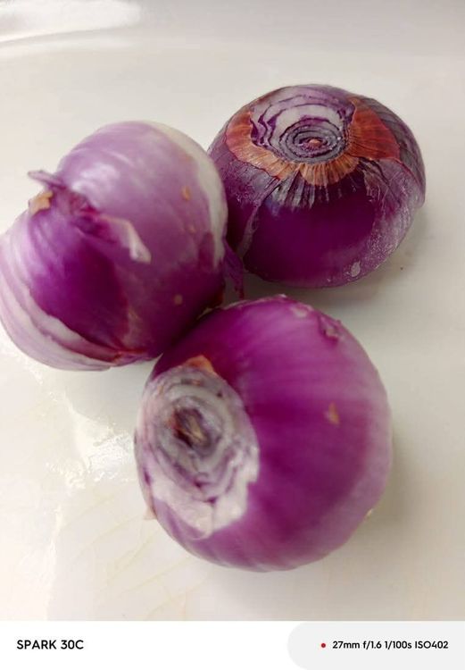 Step 1.1: Chop the onions and wash the spring onions properly before cutting them