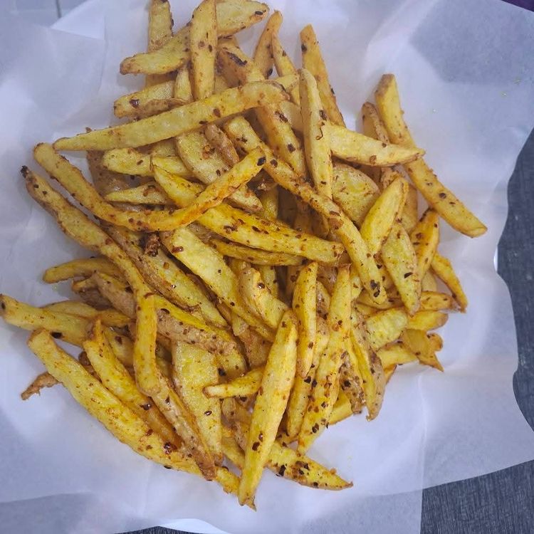 Step 1.1: Drain the fried chips on paper towels to remove excess oil