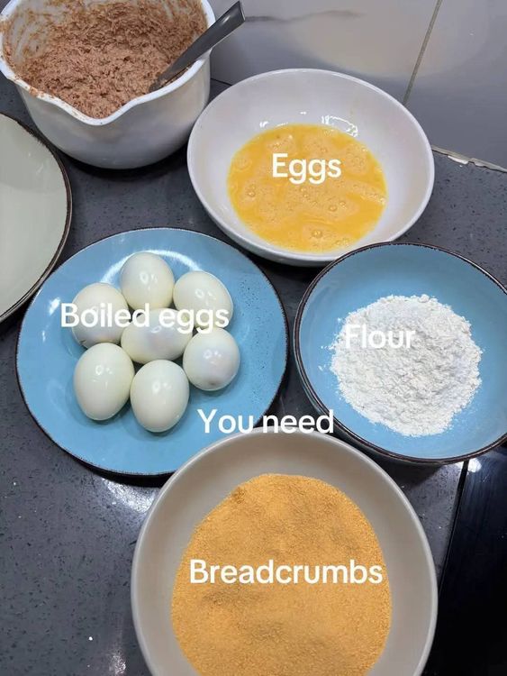Step 2.1: Boil 7 eggs or more until they are well cooked, peel them, and keep them aside