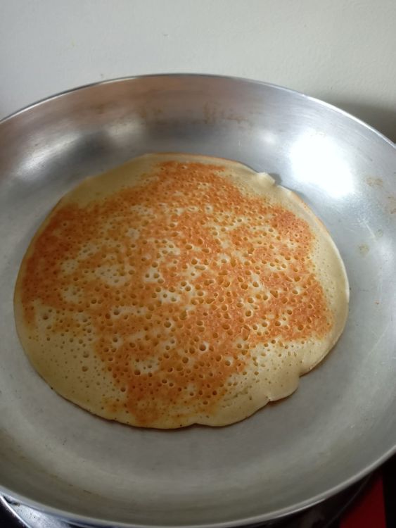 Step 1.1: Flip the pancake and cook the other side until golden brown