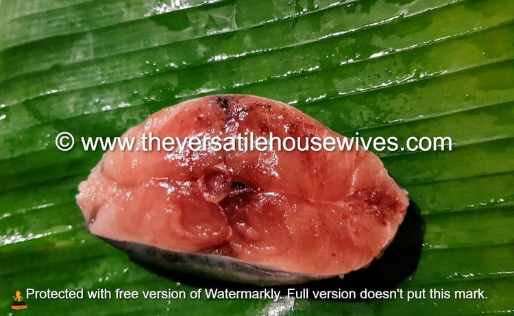 Step 1.1: Wash and dry fish
