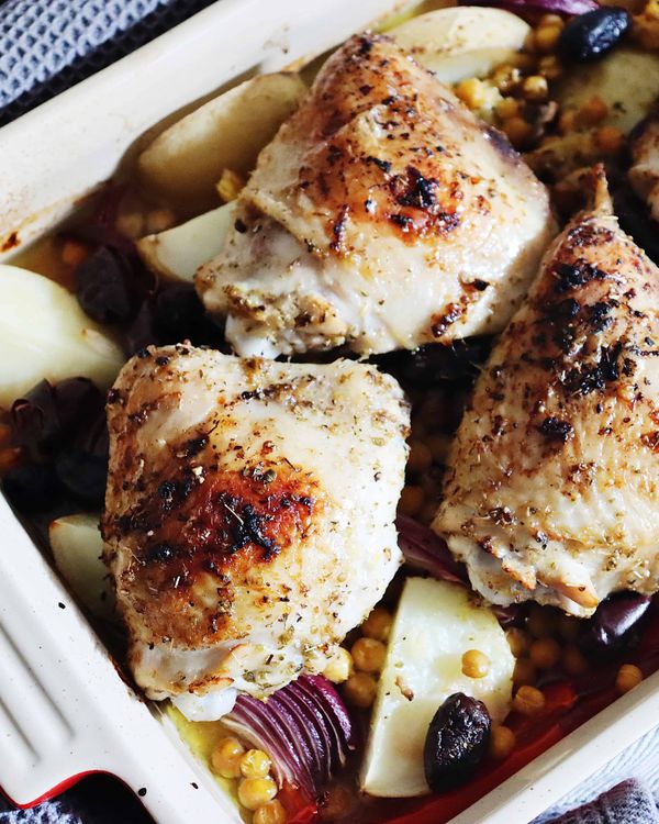 Greek-Style Chicken Bake recipe