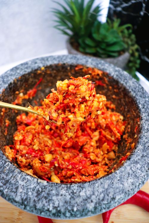 Mirchi Thecha I Red Chilli Thecha    recipe