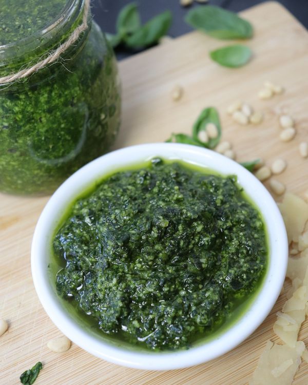 Homemade Basil Pesto (Easy Italian Sauce)  recipe