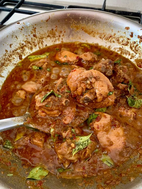 Step 3.1: Add curry leaves and cook for another 2β3 minutes