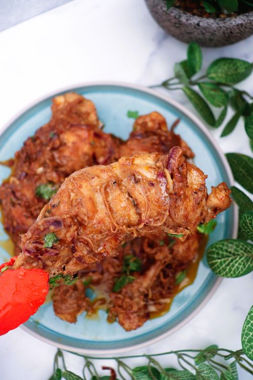 Desi-Stlye Chicken Maryland (One-Pan recipe)  recipe