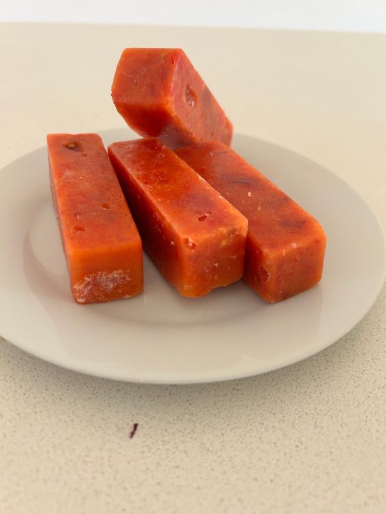 Step 1.1: Freeze the sauce cubes