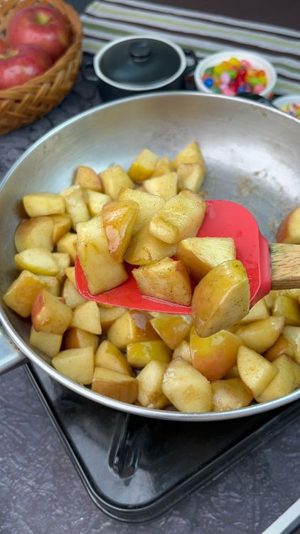 Step 1.2: Add maple syrup, cinnamon, vanilla, and sea salt