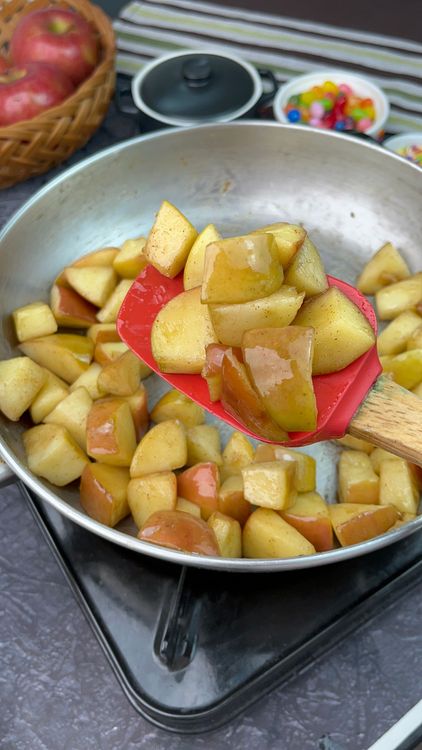 Step 1.4: Add maple syrup, cinnamon, vanilla, and sea salt