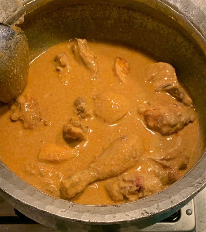 Step 3.3: Add the leftover marinade mixture, kashmiri red chilli powder and slit green chillies