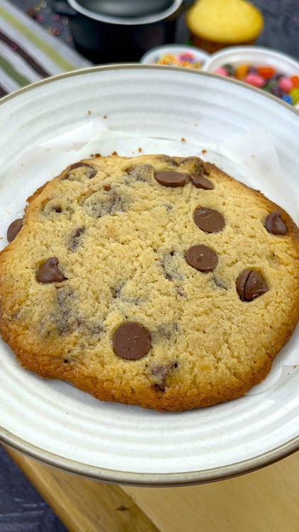 Single-Serve Eggless Chocolate Chip Cookie recipe
