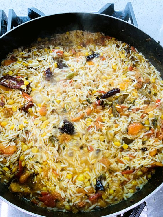 Step 4.1: Cook on high heat until most of the water evaporates and only small bubbles remain on the surface