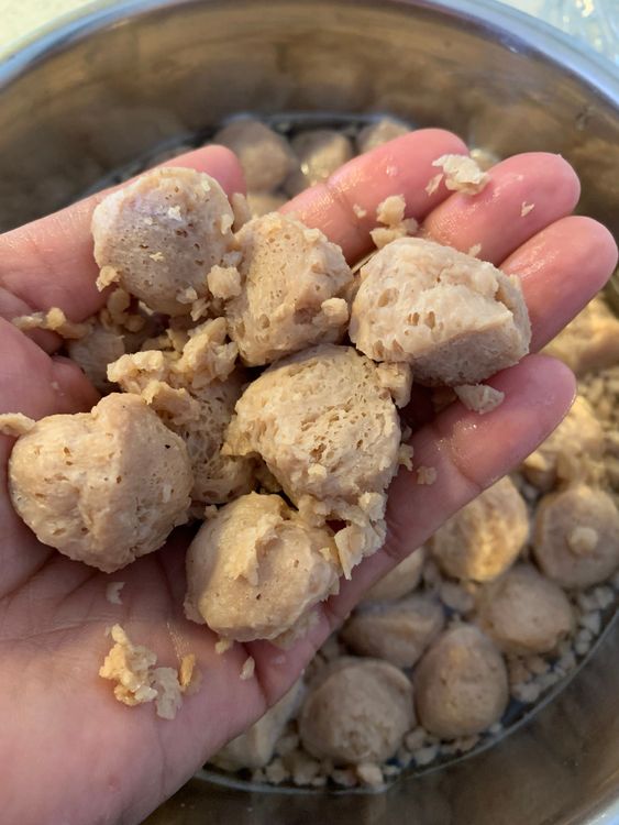 Step 1.2: Soak the [soya chunks](https://amzn