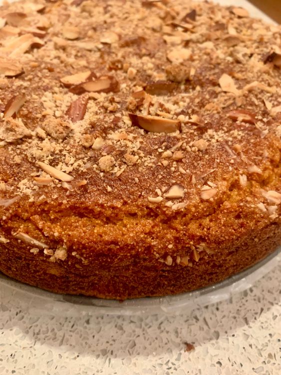 Step 1.1: Once baked, remove the cake tin from the oven and let it cool completely