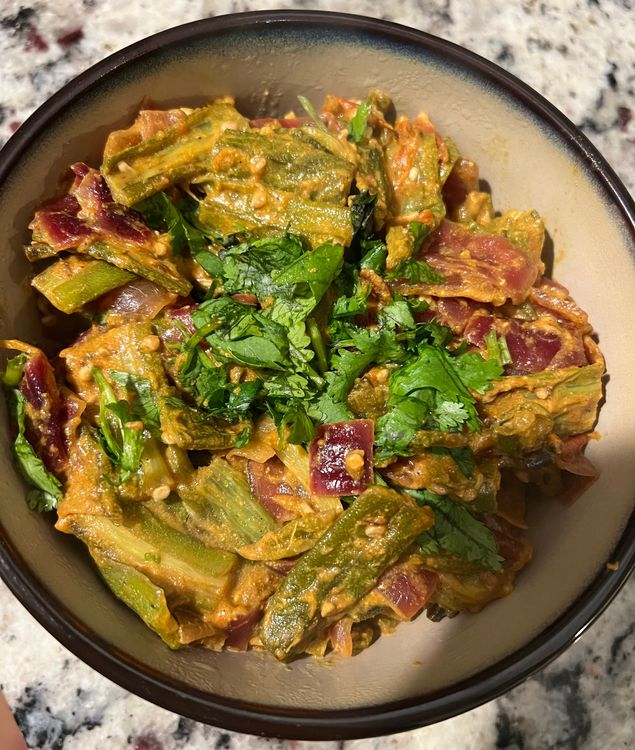Step 1.1: Garnish it with some chopped fresh cilantro (dhania)