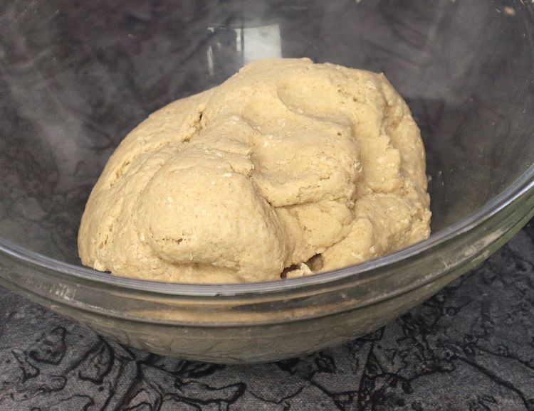 Step 1.2: Knead the dough tight, adding water as required