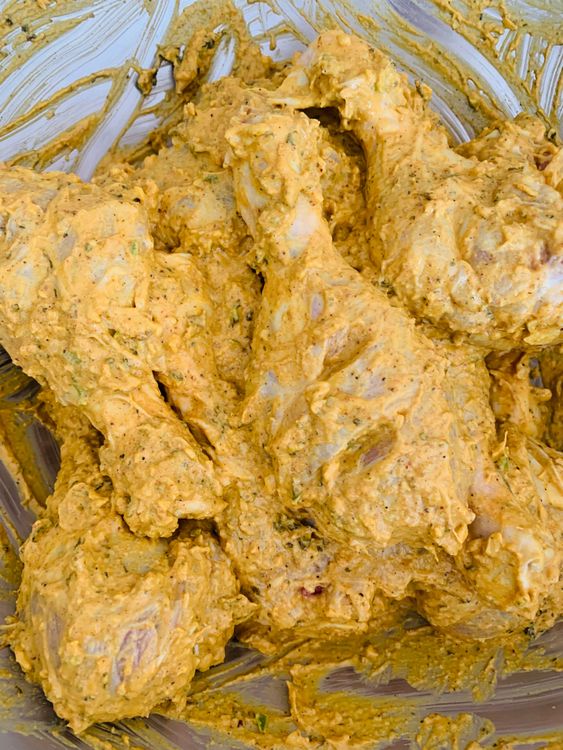 Step 2.3: Add the cooled gram flour paste, [hung curd](https://www
