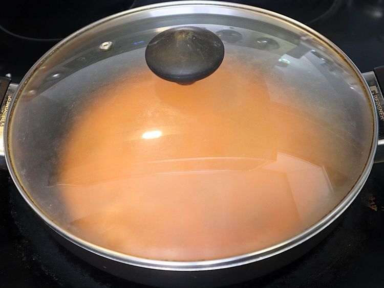 Step 2.4: Add tomato puree and mix well