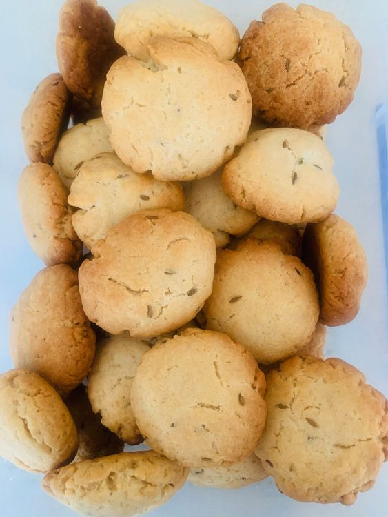 Step 1.1: Store the Jeera Cookies in an airtight container at room temperature