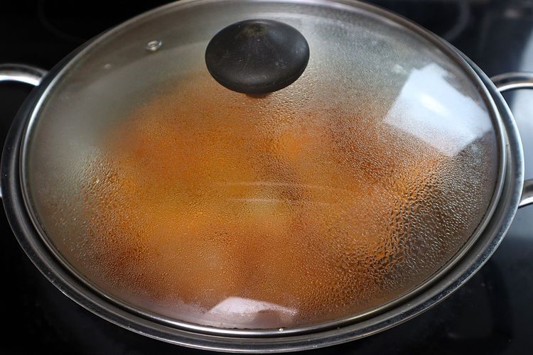 Step 3.2: Cover and cook for 10 minutes
