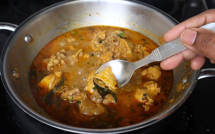 Step 3.1: Check if the chicken is cooked