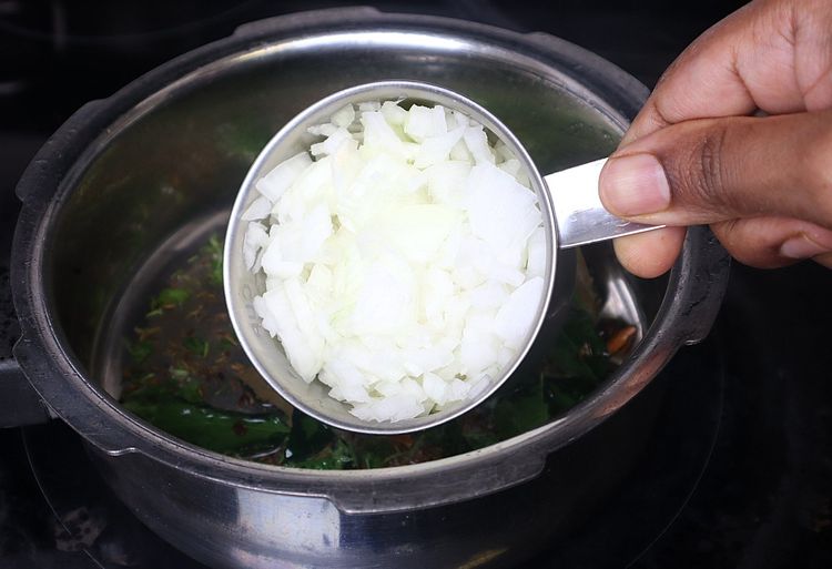 Step 1.1: Add sliced onions and sauté until they are soft and change color