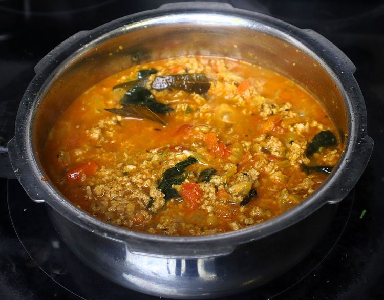 Step 1.3: Add water, mix well, and adjust the salt
