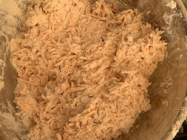 Step 1.2: Whisk the all-purpose flour, baking soda, cinnamon powder, and salt together in a medium-sized bowl