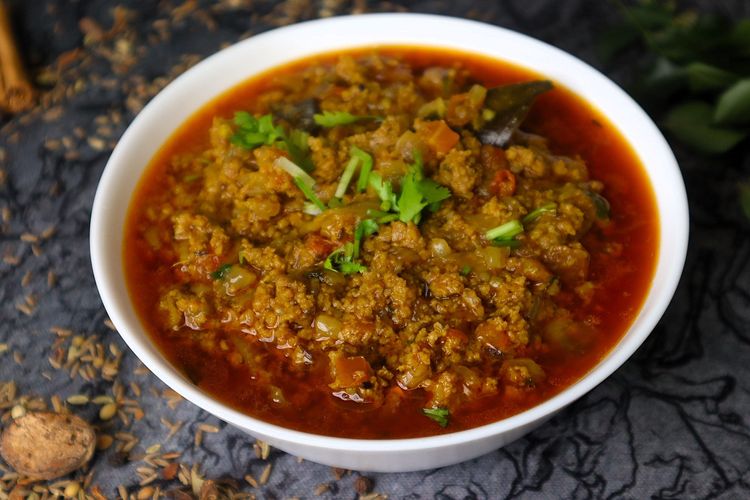 Step 1.3: Finally, add chopped coriander leaves and serve hot with rice, roti, naan, or biryani