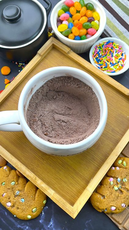 Step 1.1: Add milk, oil, and vanilla extract, then stir until smooth and lump-free