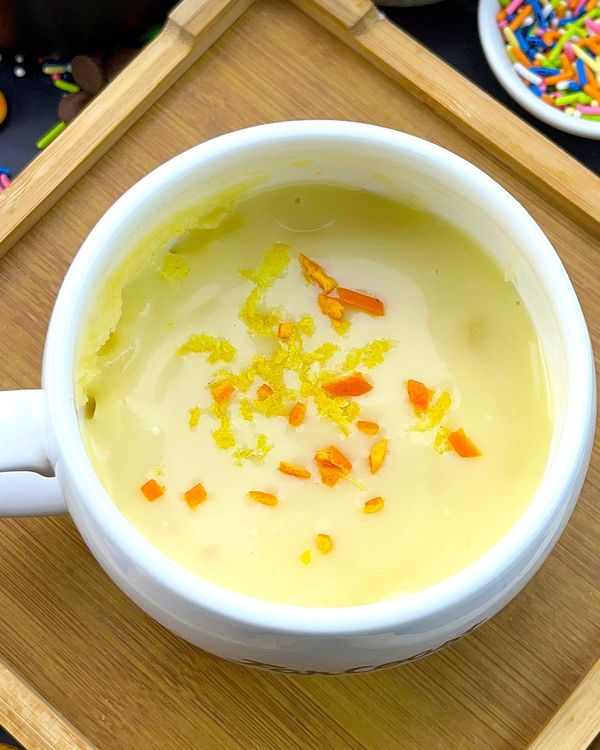 Orange and Lemon Pound Mug Cake |Citrus Mix Pound Mug Cake| Eggless Pound Cake recipe