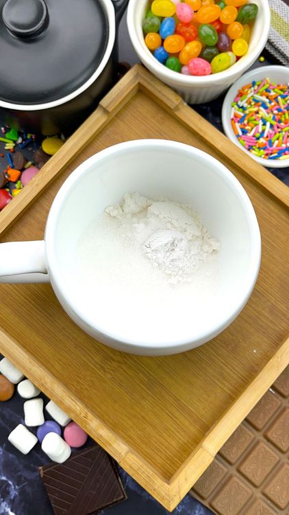 Step 1.1: In a [microwave-safe mug](https://amzn