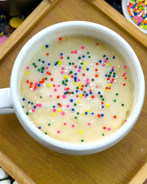 Yellow Mug Cake recipe