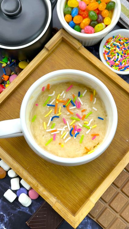 Step 1.1: Finish with sprinkles or your favorite topping and enjoy warm!