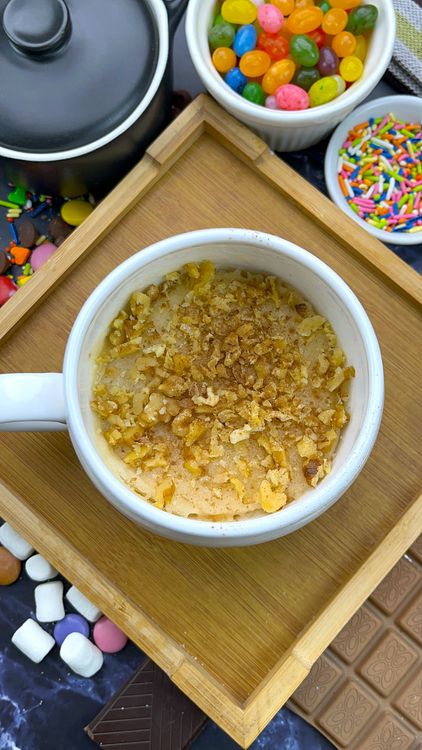 Step 1.1: Top with walnuts and finish with a sprinkle of ground cinnamon